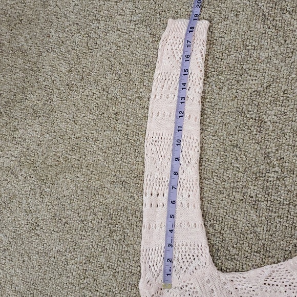 Garage Beautiful Light Pink Sweater Size XS EUC - Picture 7 of 8